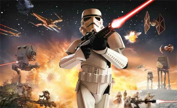 Лучшие игры по звездным войнам Star Wars: Battlefront