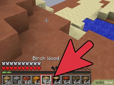 Изображение с названием Place Blocks in Minecraft Step 6