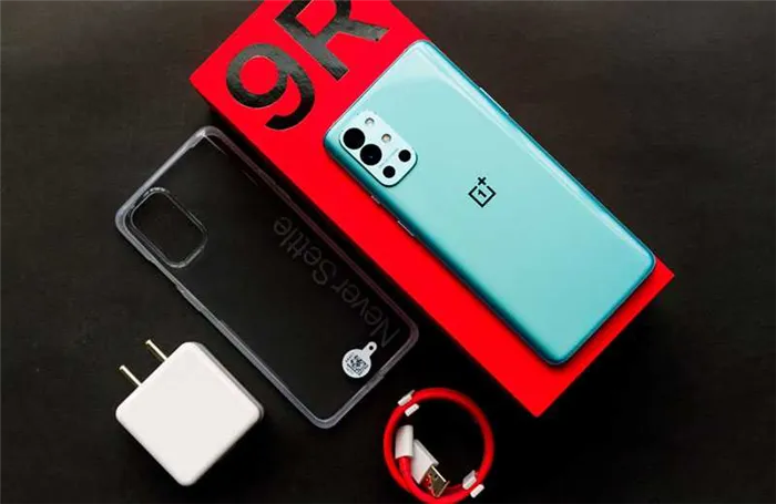 OnePlus 9R 5G из коробки