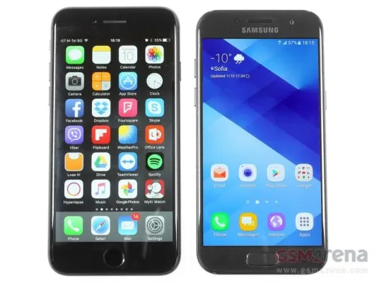 Обзор Samsung Galaxy A3 (2017) — Внешний вид. 6