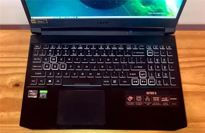 Устройство ввода Acer Nitro 5