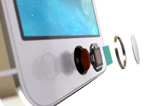 Сканер отпечатков пальцев Touch ID на iPhone