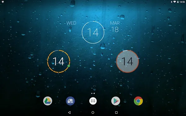 Виджеты часов для Android