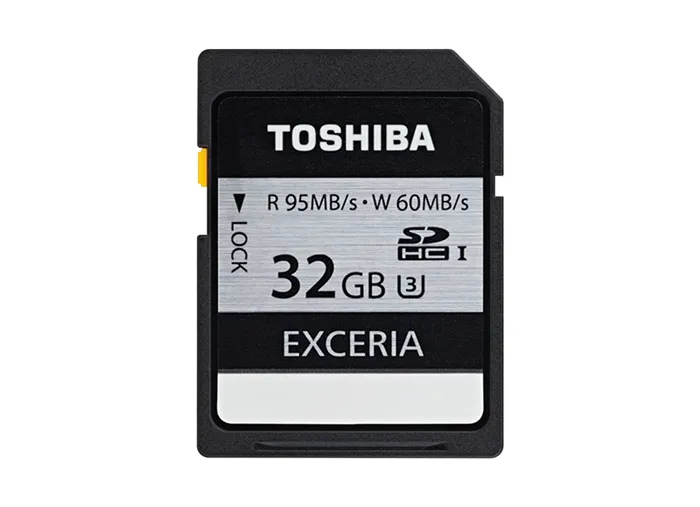 Toshiba EXCERIA UHS-I U3 32 Гб