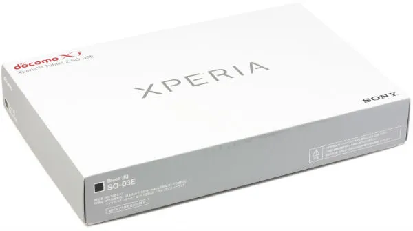 Коробка Sony Xperia Tablet Z