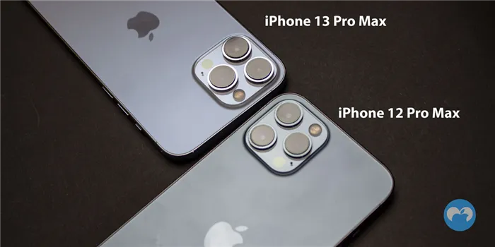Κάμερα iPhone 13 Pro Max и iPhone 12 Pro Max