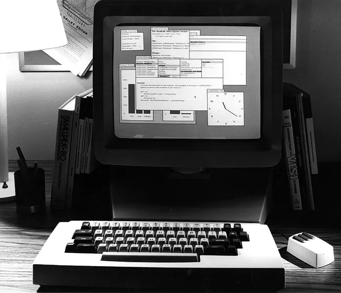Полный графический интерфейс пользователя компании Xerox. // Источник: white-windows.com