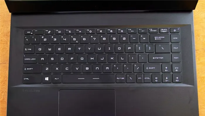MSIGP66Leopard клавиатура