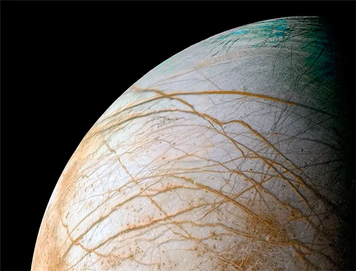 Продолжительность жизни спутников Юпитера - спутников Европы.