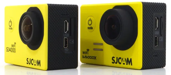 Экшн-камеры SJCam SJ4000 WiFi и SJ5000X