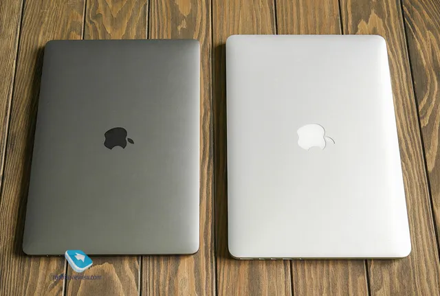 Сравнение MacBook Pro Retina 13 2017 года и 2014 года