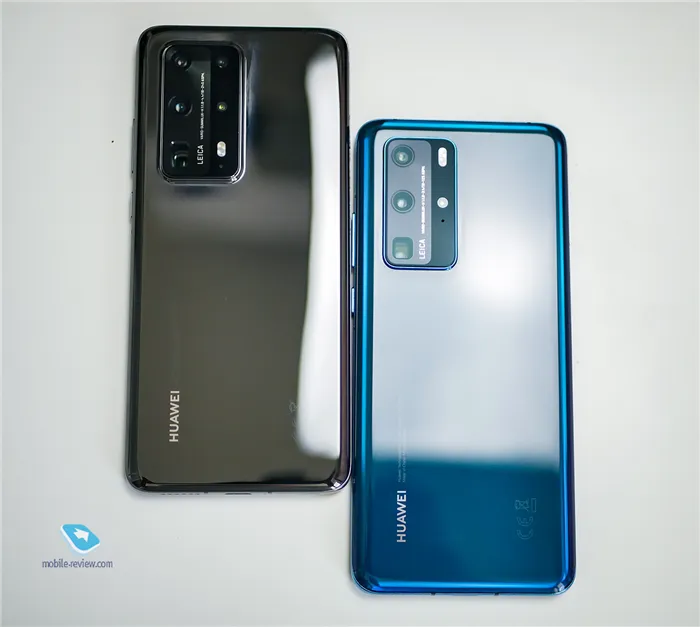 Сравнение HuaweiP40Pro и P40ProPlus