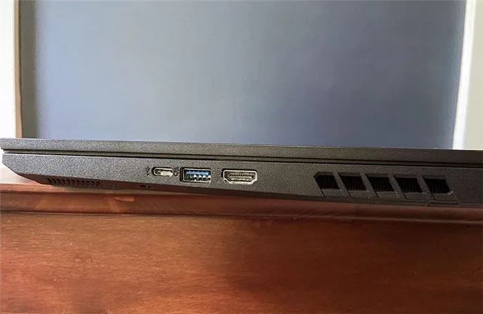 Порты Acer Nitro 5