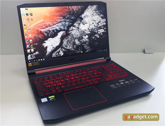 Обзор геймерского ноутбука Acer Nitro 5 AN515-54: дешевый и мощный