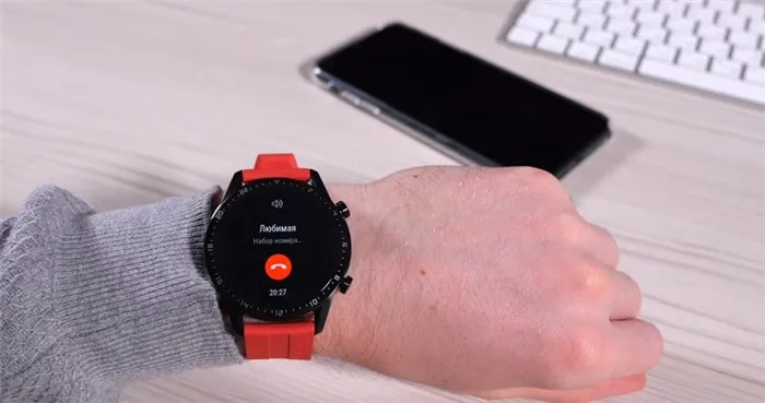 Huawei Watch GT оснащены полноценным телефоном
