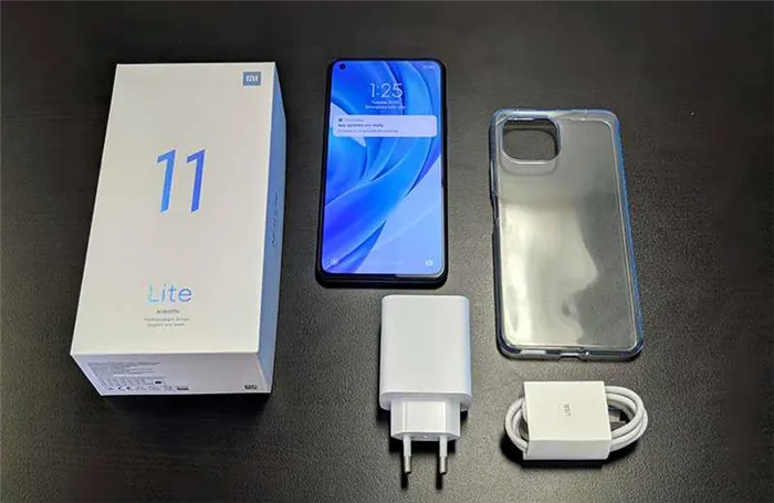Упаковка и распаковка Xiaomi Mi11Lite
