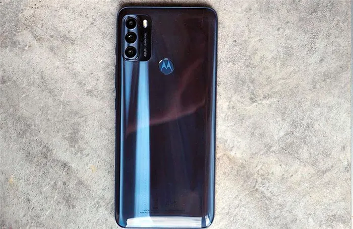 Дизайн Motorola Moto G50