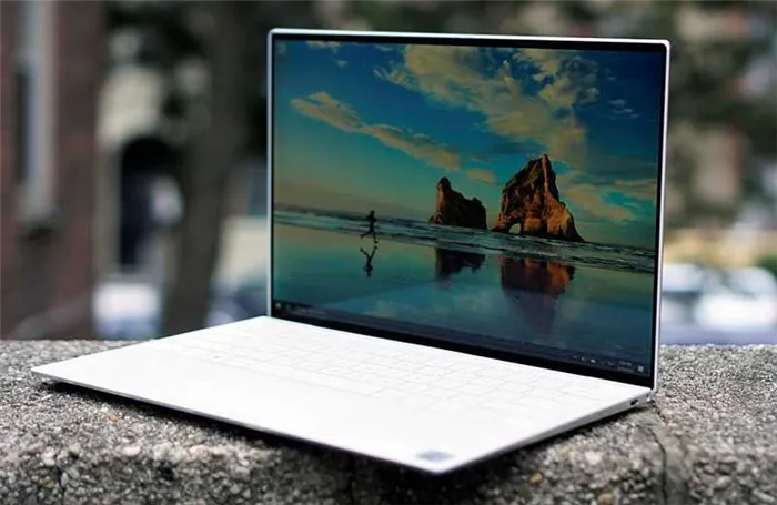 Экран Dell XPS 13 (2020)