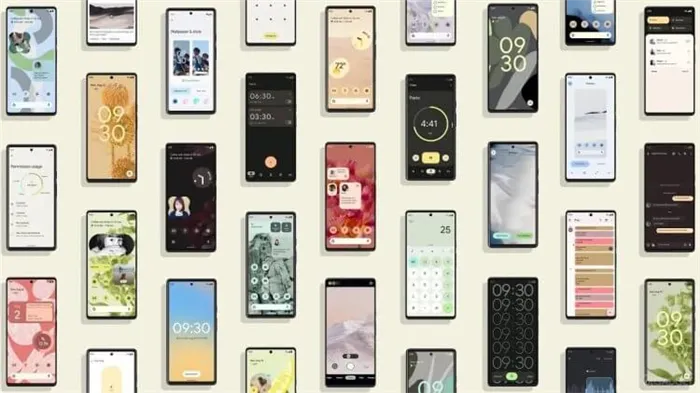 Android 12 смартфоны