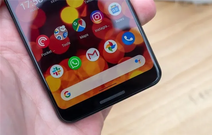 Жесты в Android 10