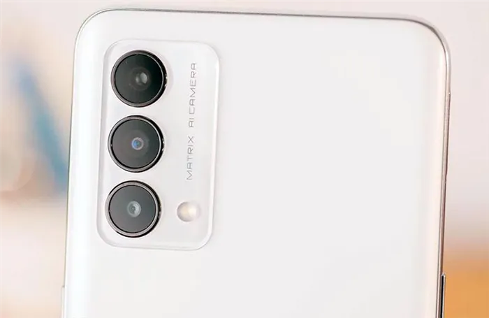 Камера смартфона Realme GT Master Edition