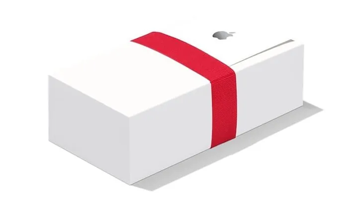 Подарочная упаковка и гравировка Apple