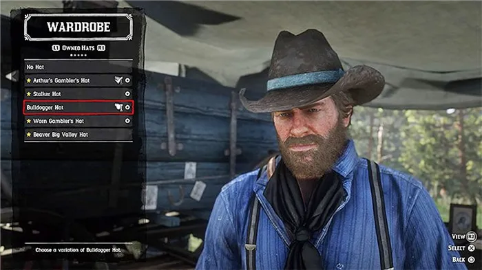 Как постирать одежду, изменить прическу, вернуть шляпу и оставить козлиную бородку в Red Dead Redemption 2 - Руководство
