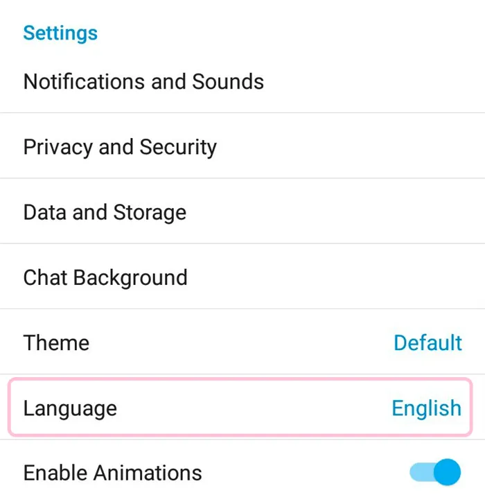 Изменение языка в мобильном приложении для Android