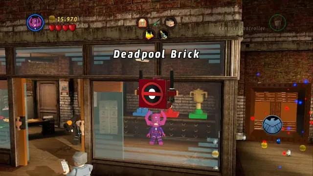 LEGO Marvel Super Heroes Красные кирпичики 2: Ногти x4 Местонахождение