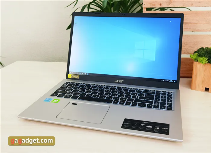 Обзор Acer Aspire 5: самый доступный ноутбук с Intel Tiger Lake, IPS-дисплеем и графикой-6