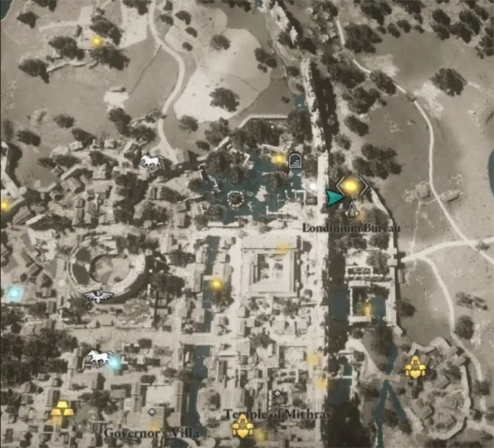 Карта мира Assassin's Creed: Валгалла.