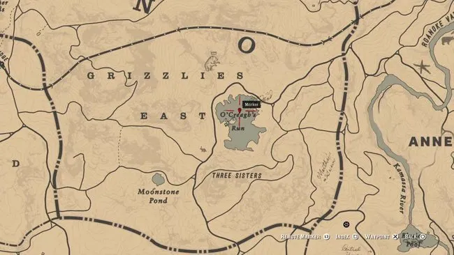 Карта сокровищ Red Dead Redemption 2, сокровища с драгоценными камнями, золотые слитки 2