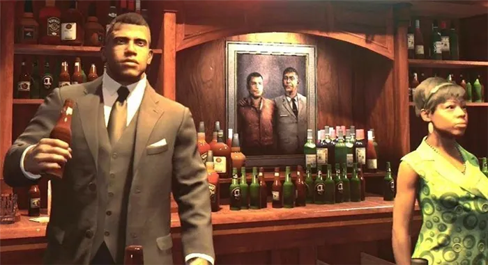 Линкольн может расслабиться и поиграть в настольные игры в баре Sammy's Bar