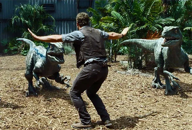 Динозавры в фильме демонстрируют повадки млекопитающих