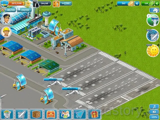 Прохождение игры Airport City HD для iPad