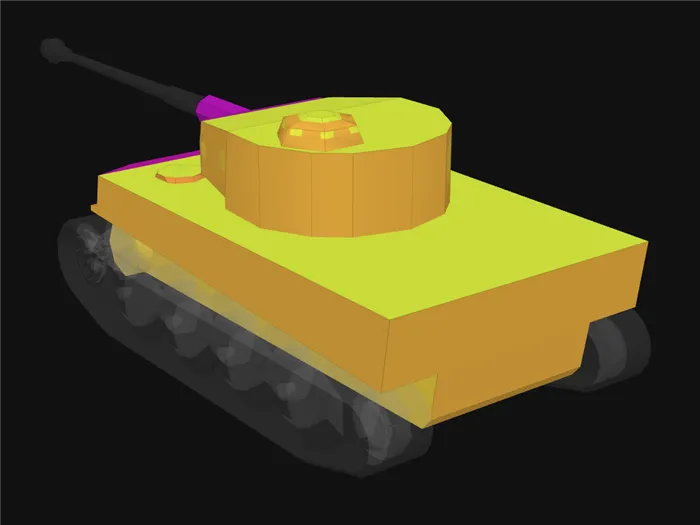 Tiger I Stern Armor of Tanks: Blitz