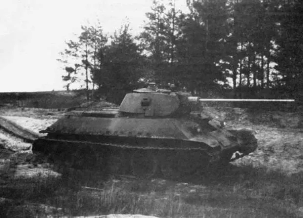 Т-34-57 проходит испытания