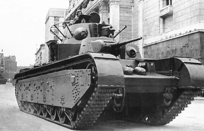 Фото советского танка Т35