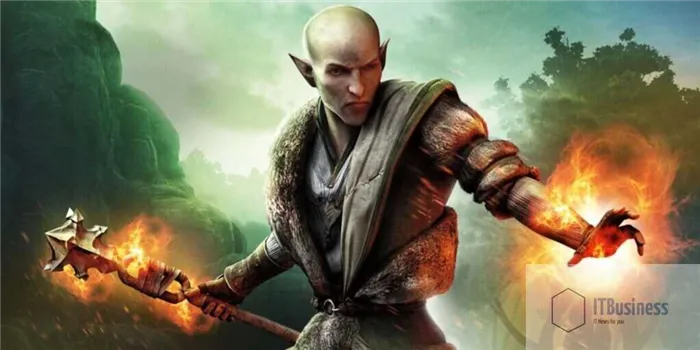 Солас - маг разлома в Dragon Age: Инквизиции
