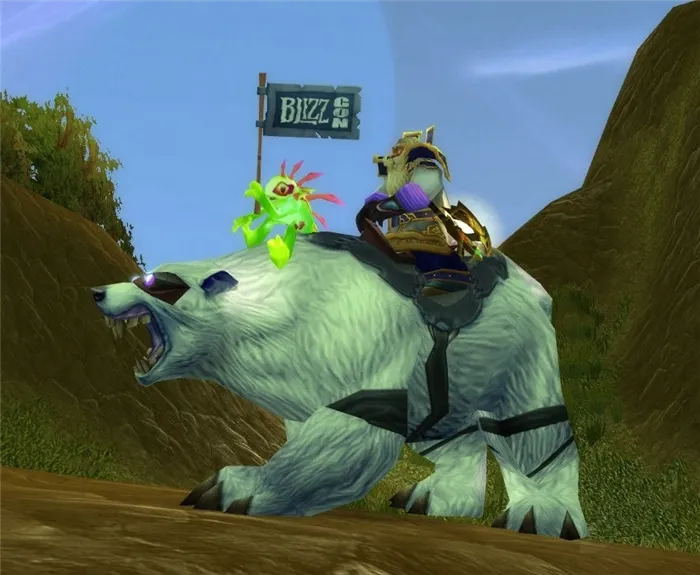 Большой медведь компании Blizzard в World of Warcraft. Источник: wowhead.