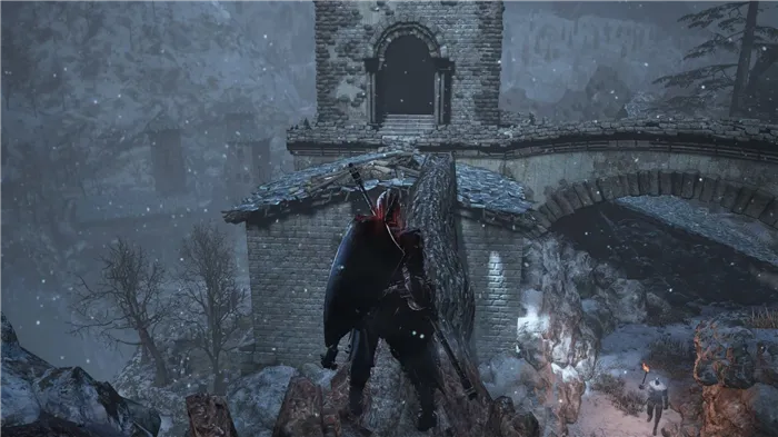 Dark Souls 3-Ariandel Ashes: снежный путь (все секреты) прохождение