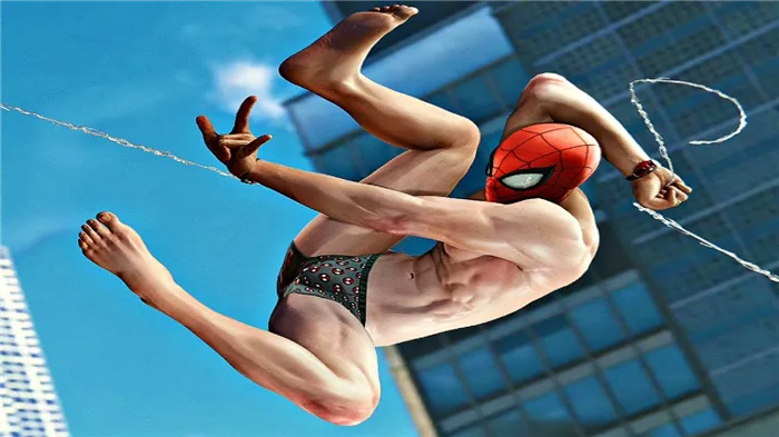 Spider-Man (PS4) - Undies Suit Gameplay (Underwear 100% Costume) - YouTube