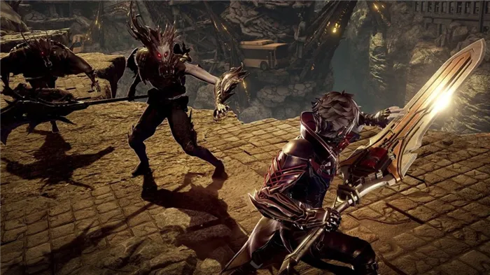 скриншот из code vein