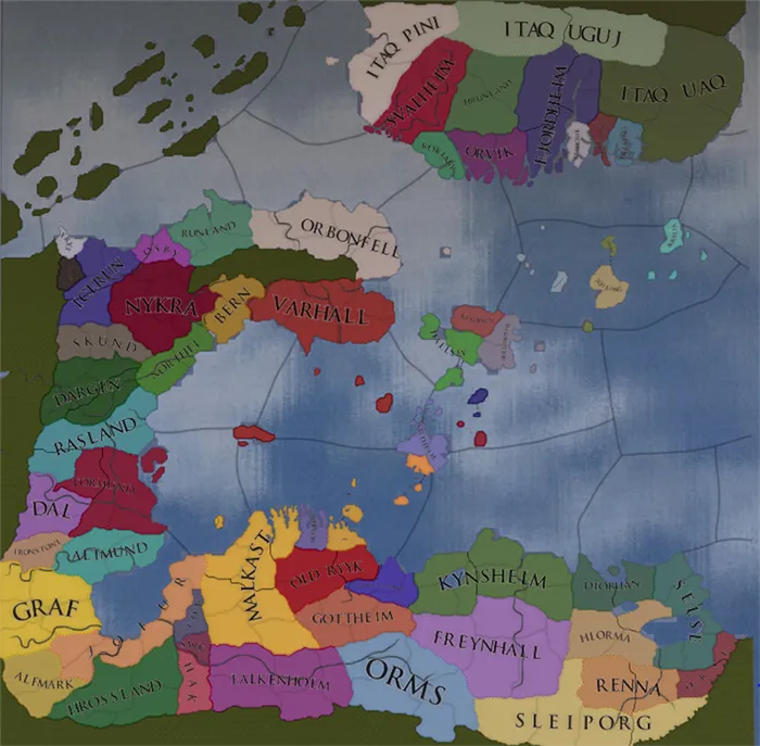 Innea: A Fantasy World Europa Universalis IV mod