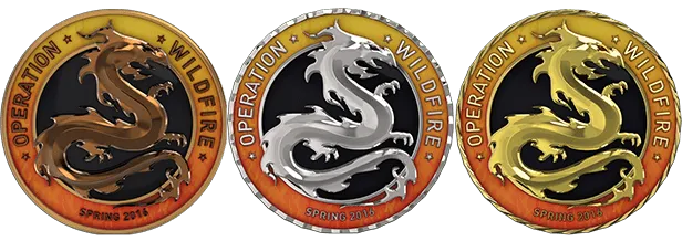 Серебряная Медаль за спецоперации CS GO