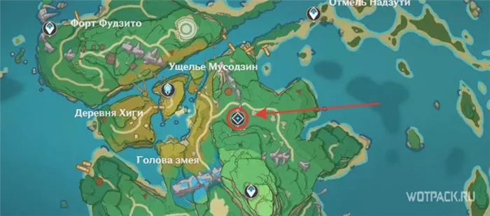 Где найти артефакты Эмблема рассеченной судьбы в Genshin Impact