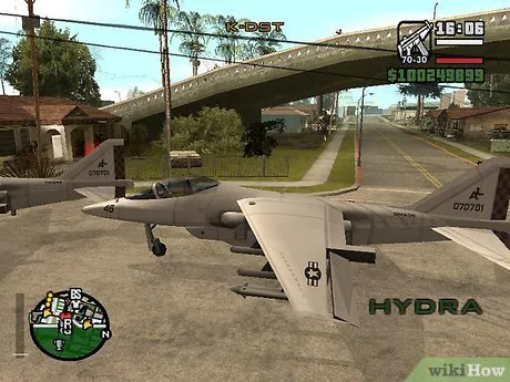 Изображение с названием Fly a Hydra Jet in San Andreas Step 5
