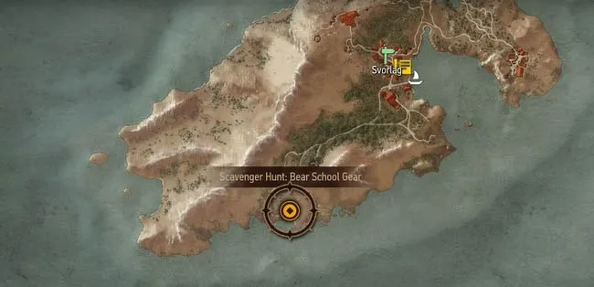 Где найти снаряжение школы Медведя в Ведьмак 3?