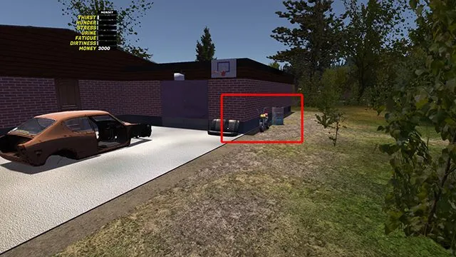 My summer car как ездить на мопеде