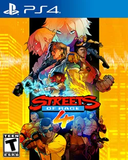 Streets of Rage 4 (PS4 Box Cover)